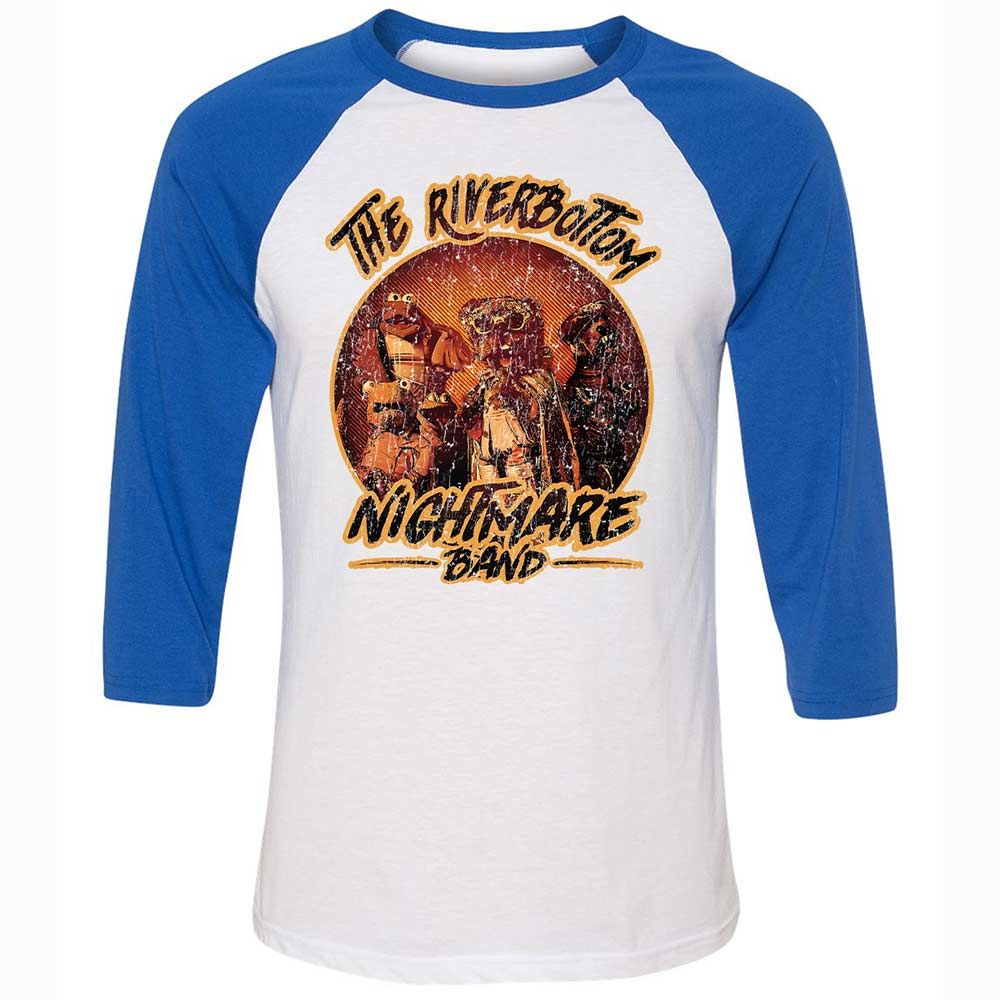 Unisex 3/4 Baseball Tee - LTHAWDD1 - White/True Royal - 10