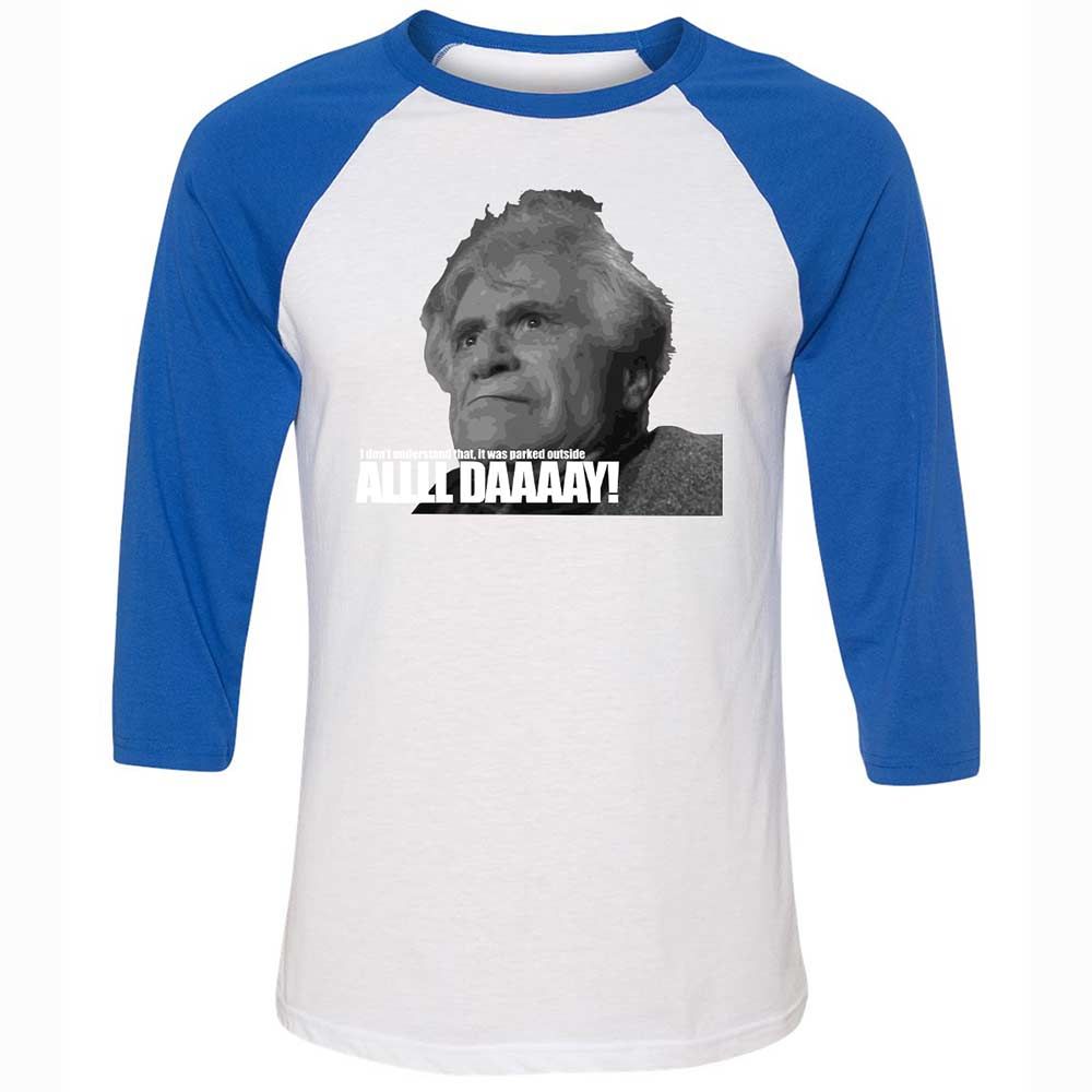 Unisex 3/4 Baseball Tee - J1V8H4RB - White/True Royal - 10