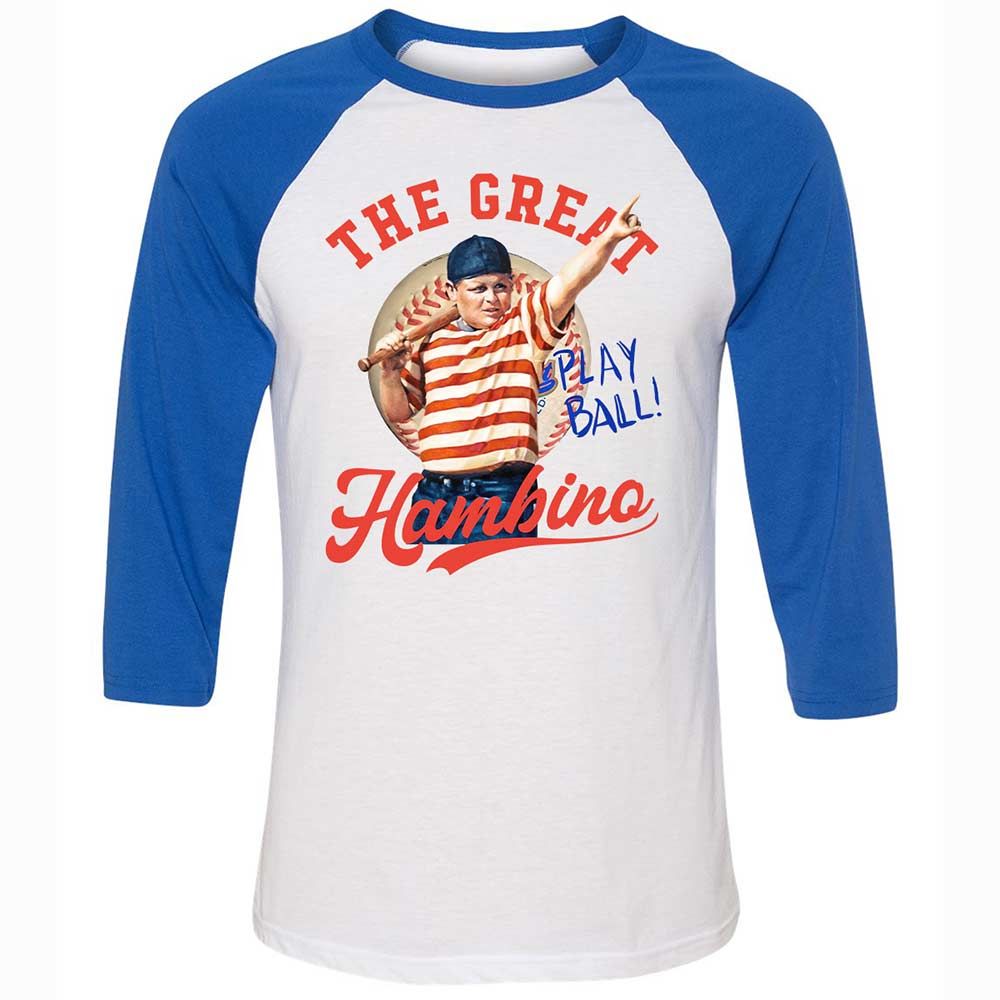 Unisex 3/4 Baseball Tee - J1GQFXCL - White/True Royal - 10