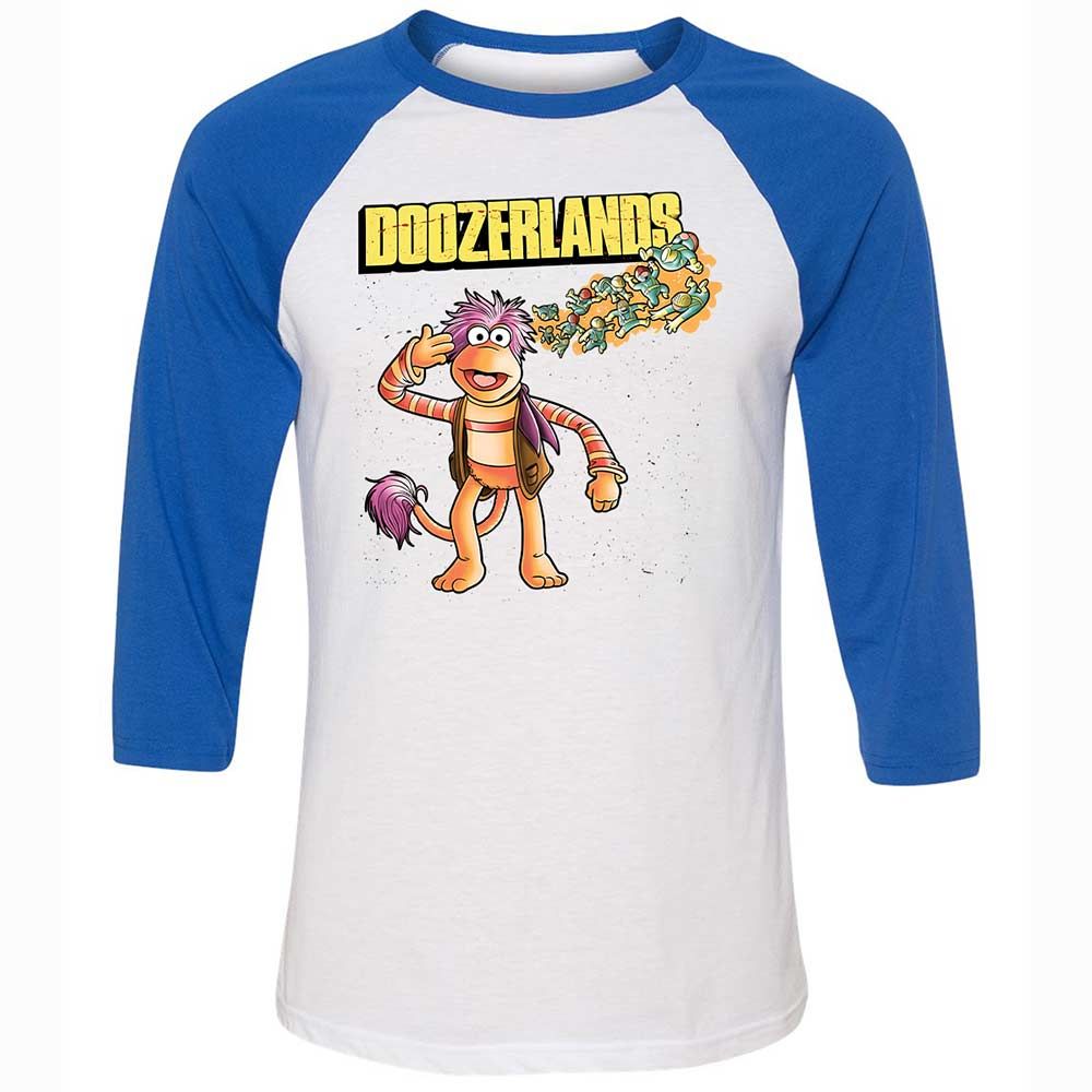 Unisex 3/4 Baseball Tee - ZV857GYX - White/True Royal - 10