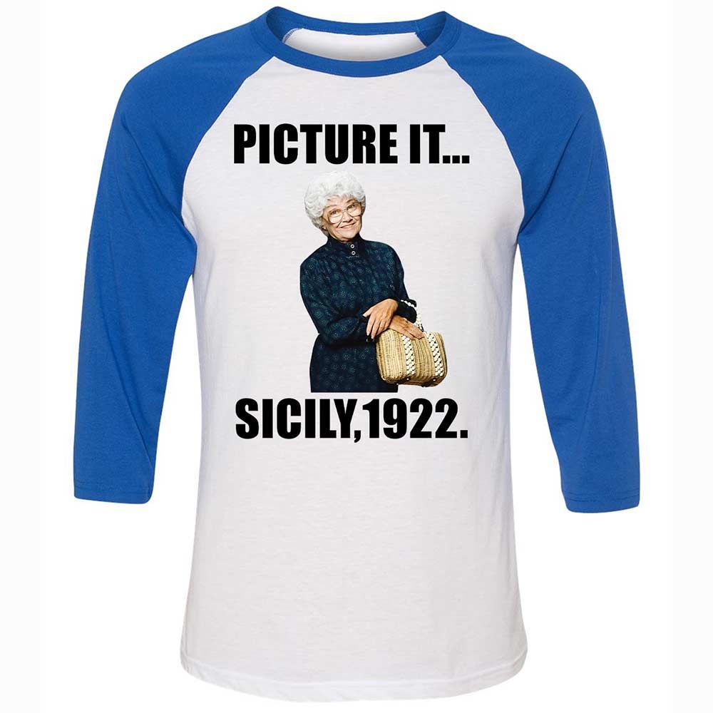 Unisex 3/4 Baseball Tee - W2ZMBZZ8 - White/True Royal - 10