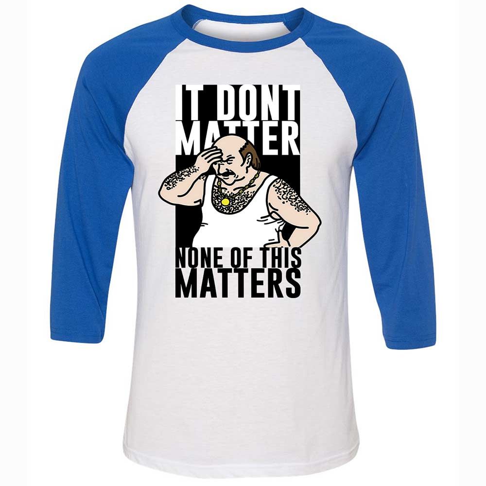 It Don't Matter - White/True Royal - 10