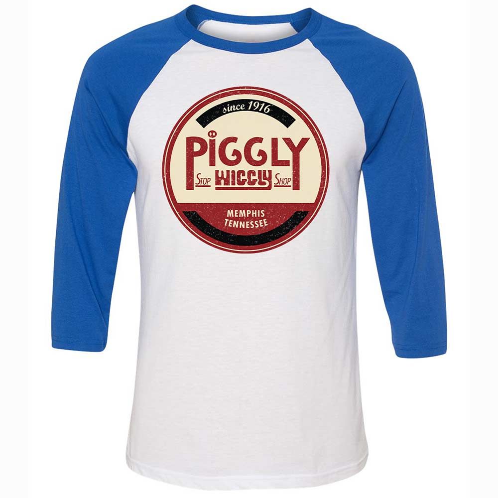Unisex 3/4 Baseball Tee - 7G2F7J8Z - White/True Royal - 10