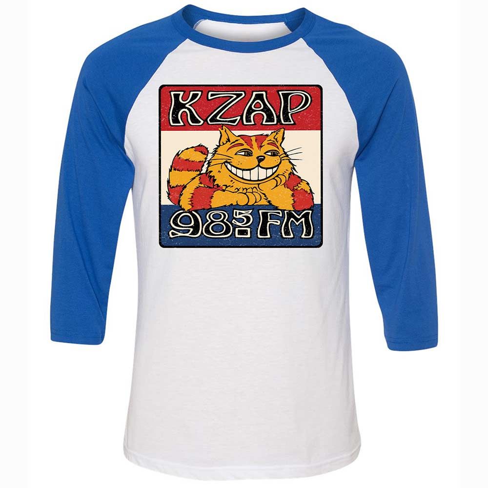Unisex 3/4 Baseball Tee - CLFWGWH7 - White/True Royal - 10