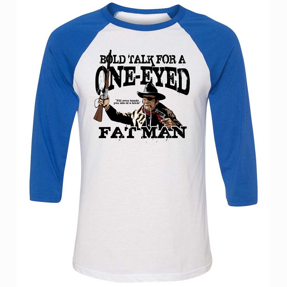 One Eyed Fat Man - White/True Royal - 10