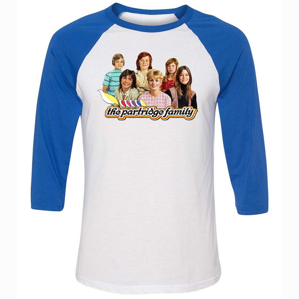 Unisex 3/4 Baseball Tee - CKJ618EC - White/True Royal - 10