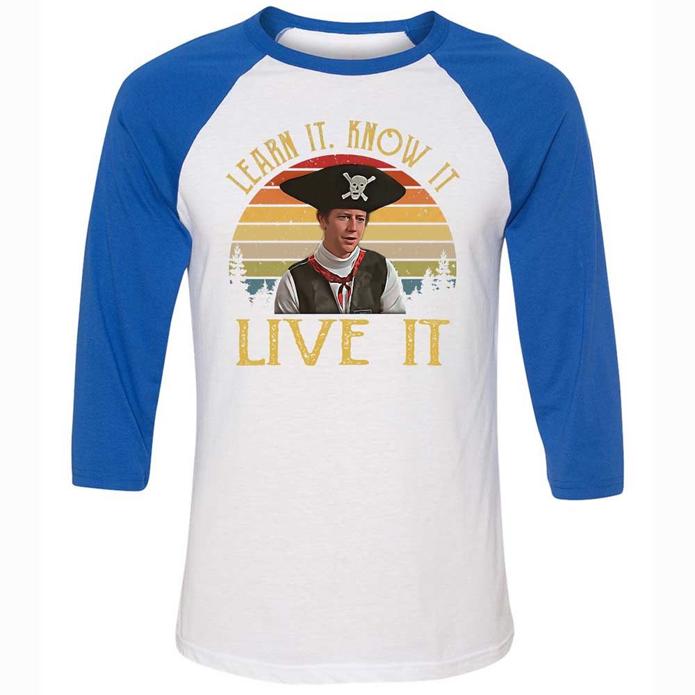 Unisex 3/4 Baseball Tee - SA92MQD9 - White/True Royal - 10