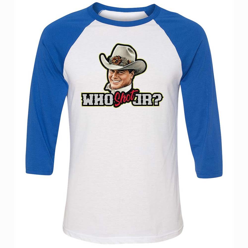 Unisex 3/4 Baseball Tee - 3S8HMS8G - White/True Royal - 10