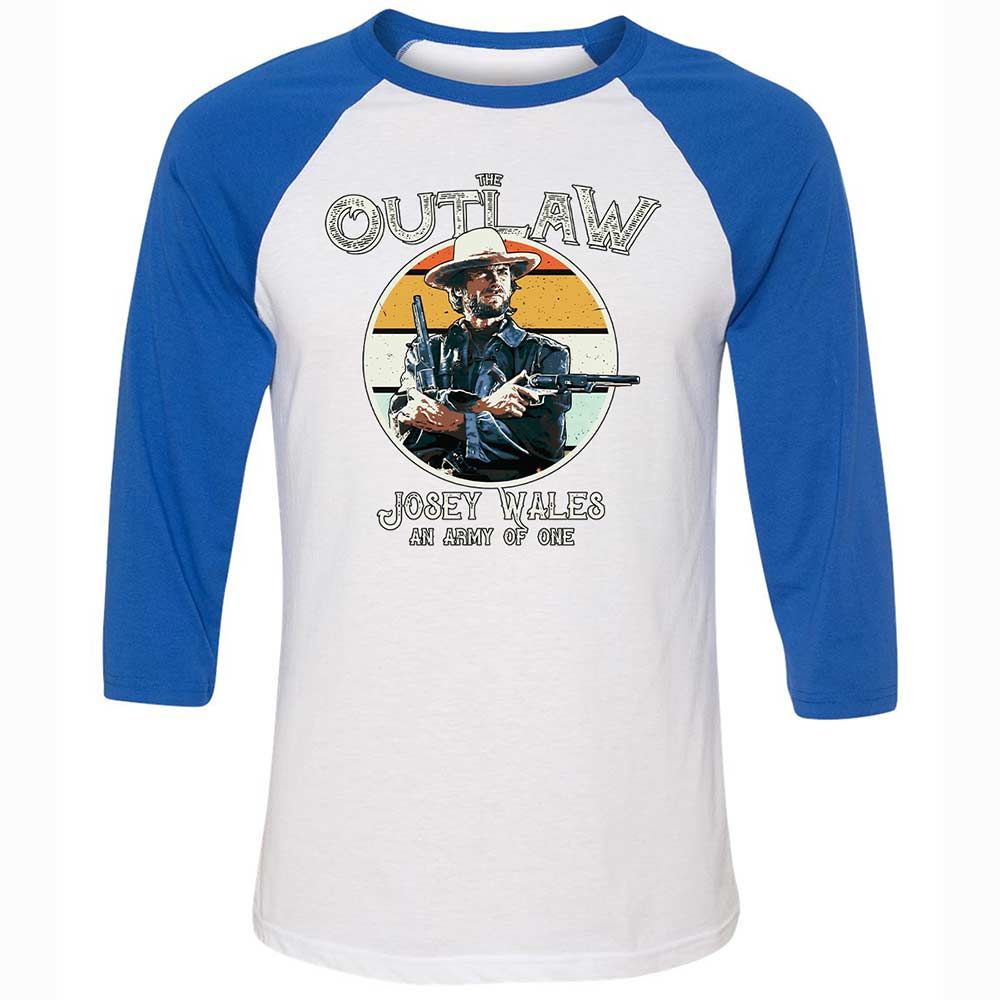 Outlaw Josey Wales - White/True Royal - 10