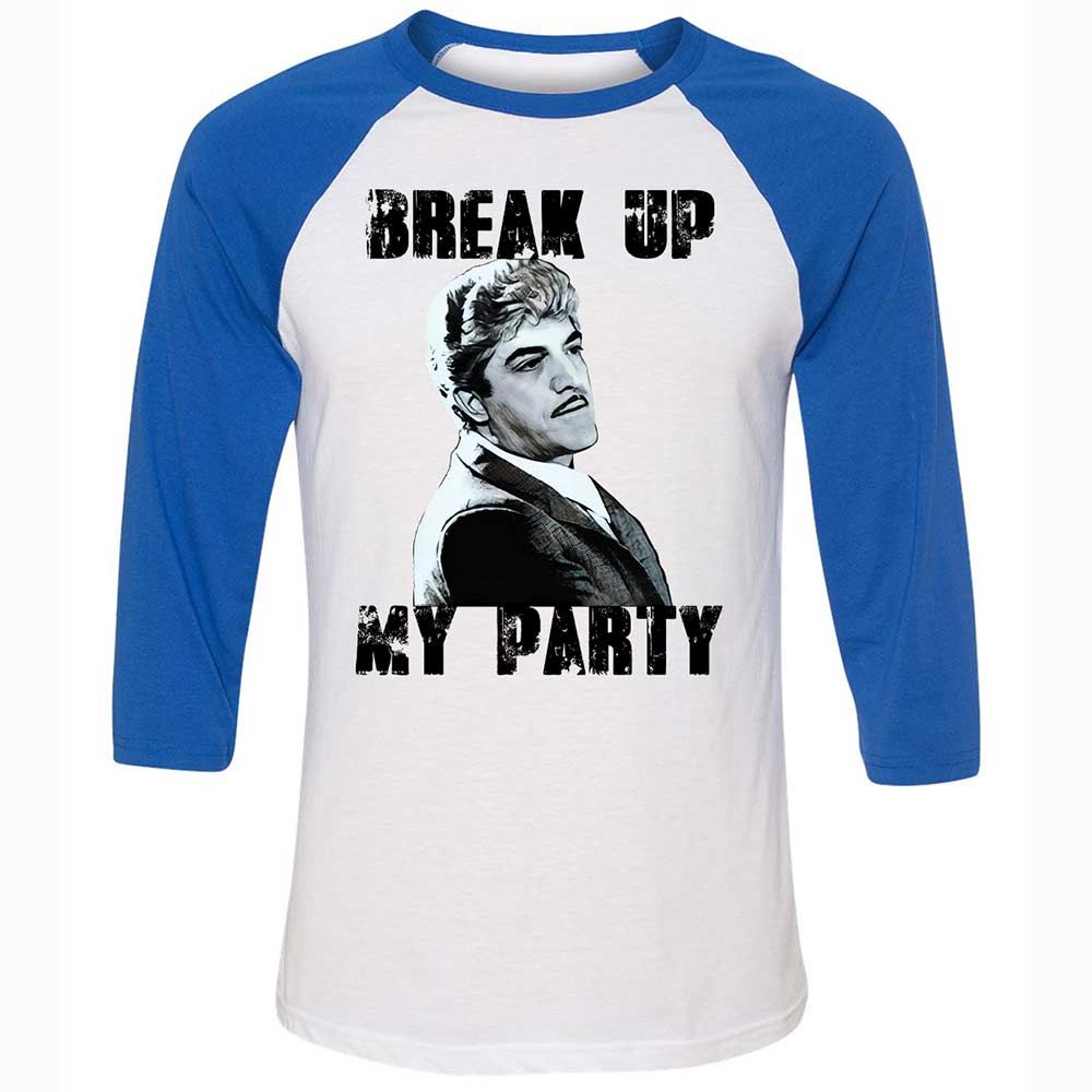 Unisex 3/4 Baseball Tee - BQ1B5HFJ - White/True Royal - 10