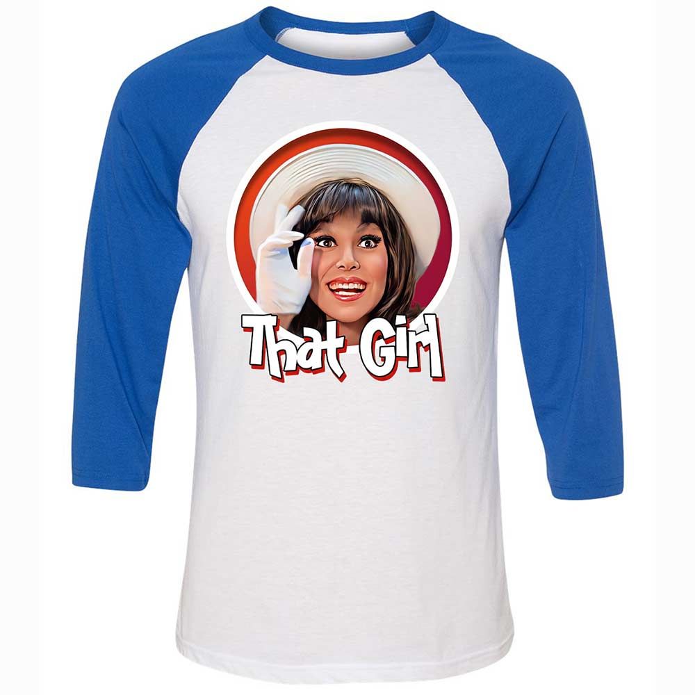 Unisex 3/4 Baseball Tee - F7KRMB9Z - White/True Royal - 10