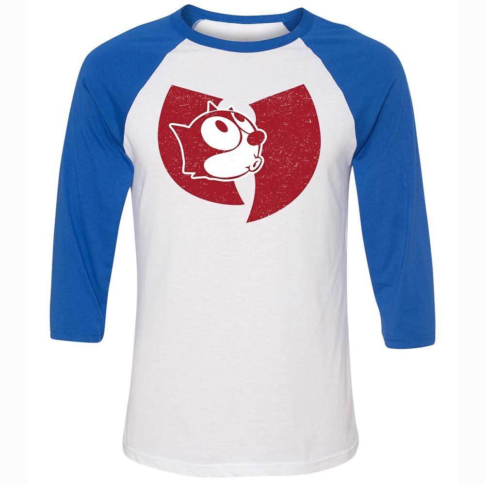 Unisex 3/4 Baseball Tee - JY3F35M1 - White/True Royal - 10