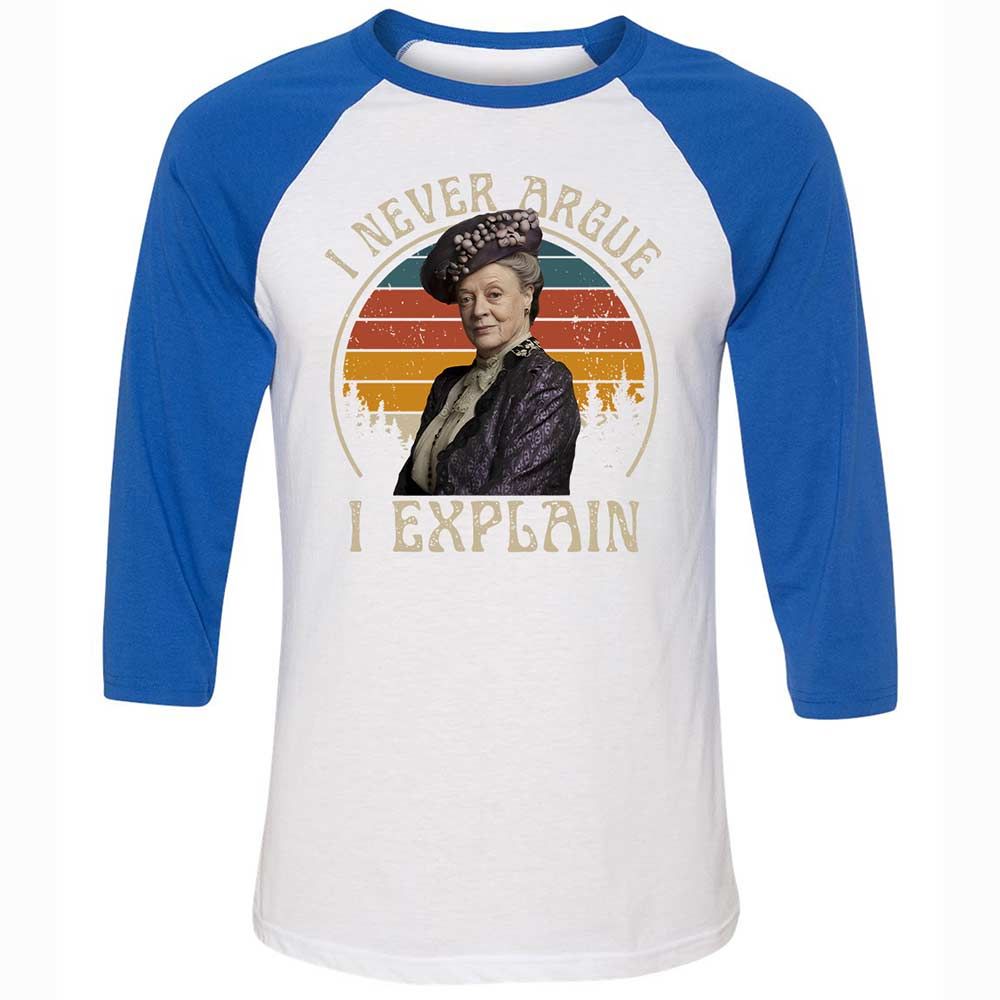 Unisex 3/4 Baseball Tee - 8Y1RLKGD - White/True Royal - 10