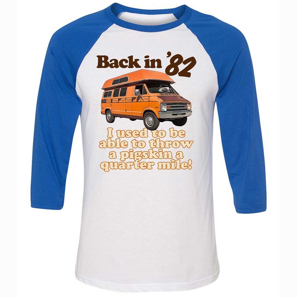 Unisex 3/4 Baseball Tee - RZ1M5H5X - White/True Royal - 10