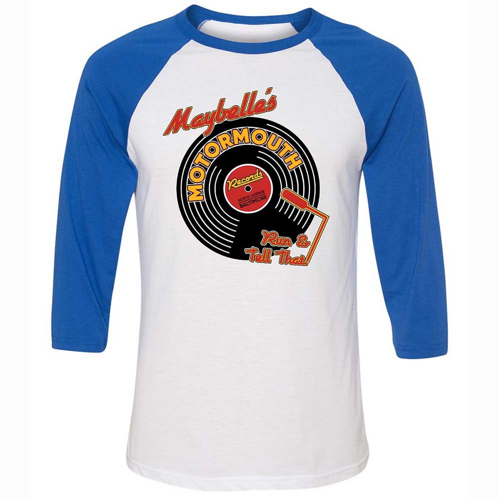 Maybelle's Motormouth Records - White/True Royal - 10