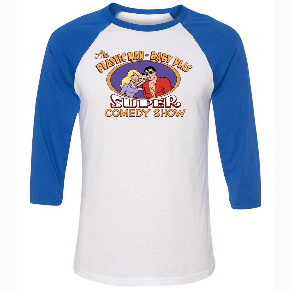 Unisex 3/4 Baseball Tee - FTGZVF89 - White/True Royal - 10