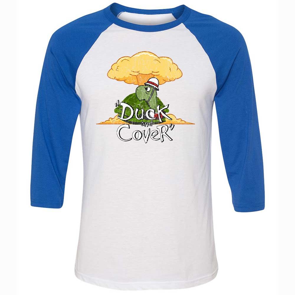 Unisex 3/4 Baseball Tee - H5ANZVNW - White/True Royal - 10