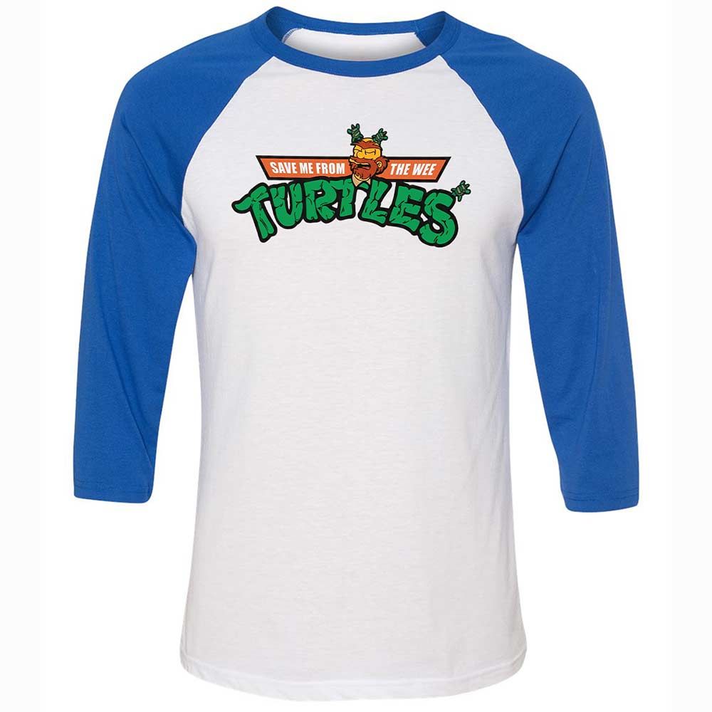 Save Me From The Wee Turtles - White/True Royal - 10