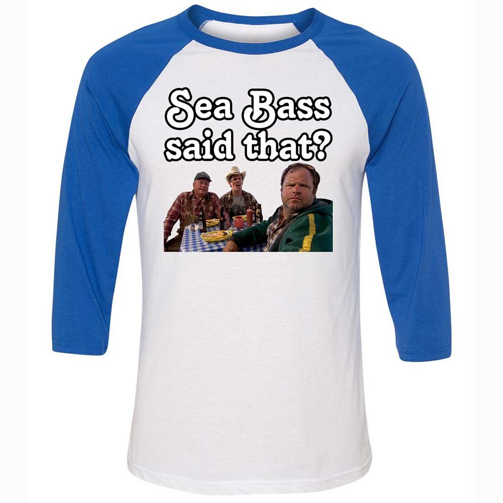 Unisex 3/4 Baseball Tee - 9Z2GY8GD - White/True Royal - 10