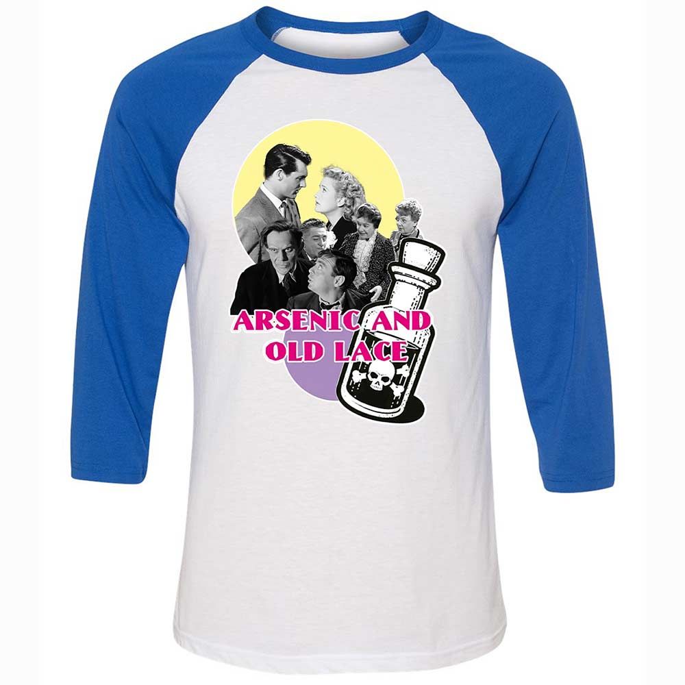 Unisex 3/4 Baseball Tee - XAB31J77 - White/True Royal - 10