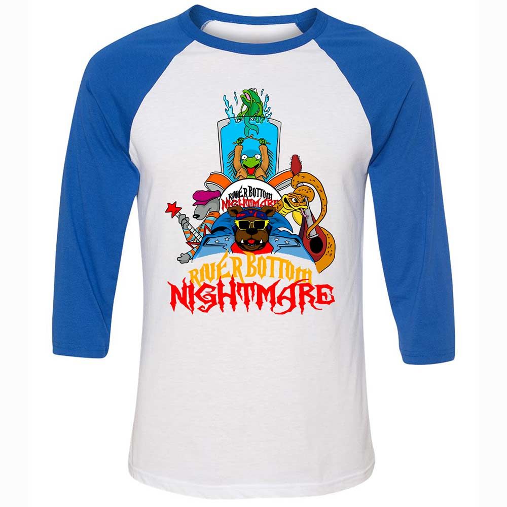 The River Bottom Nightmare Band - White/True Royal - 10