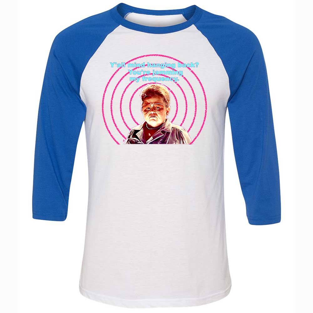 Unisex 3/4 Baseball Tee - N4CPBYYM - White/True Royal - 10