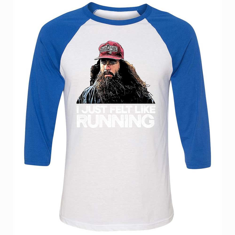 Unisex 3/4 Baseball Tee - LMJ7GV4B - White/True Royal - 10