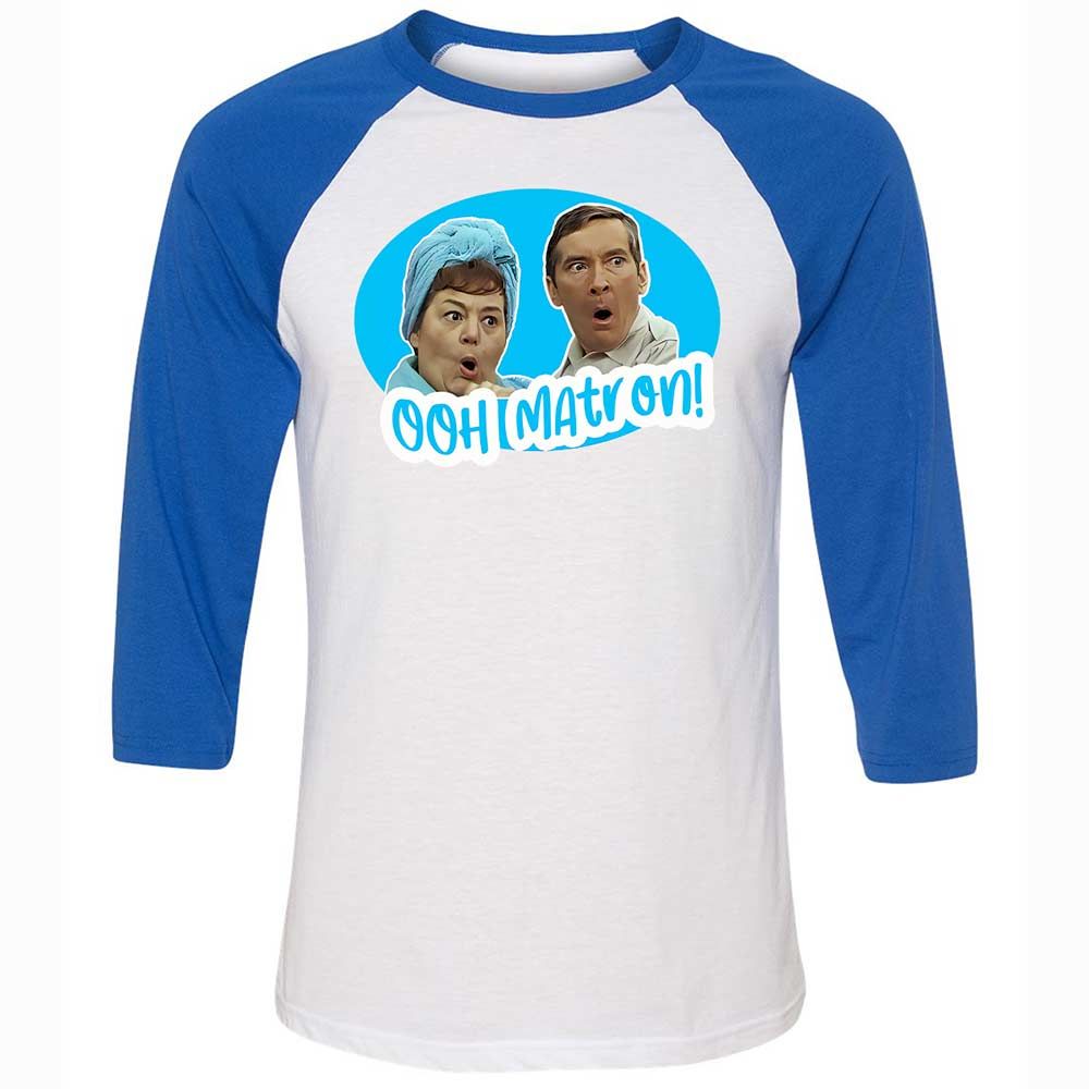 Unisex 3/4 Baseball Tee - EUH3KW9S - White/True Royal - 10