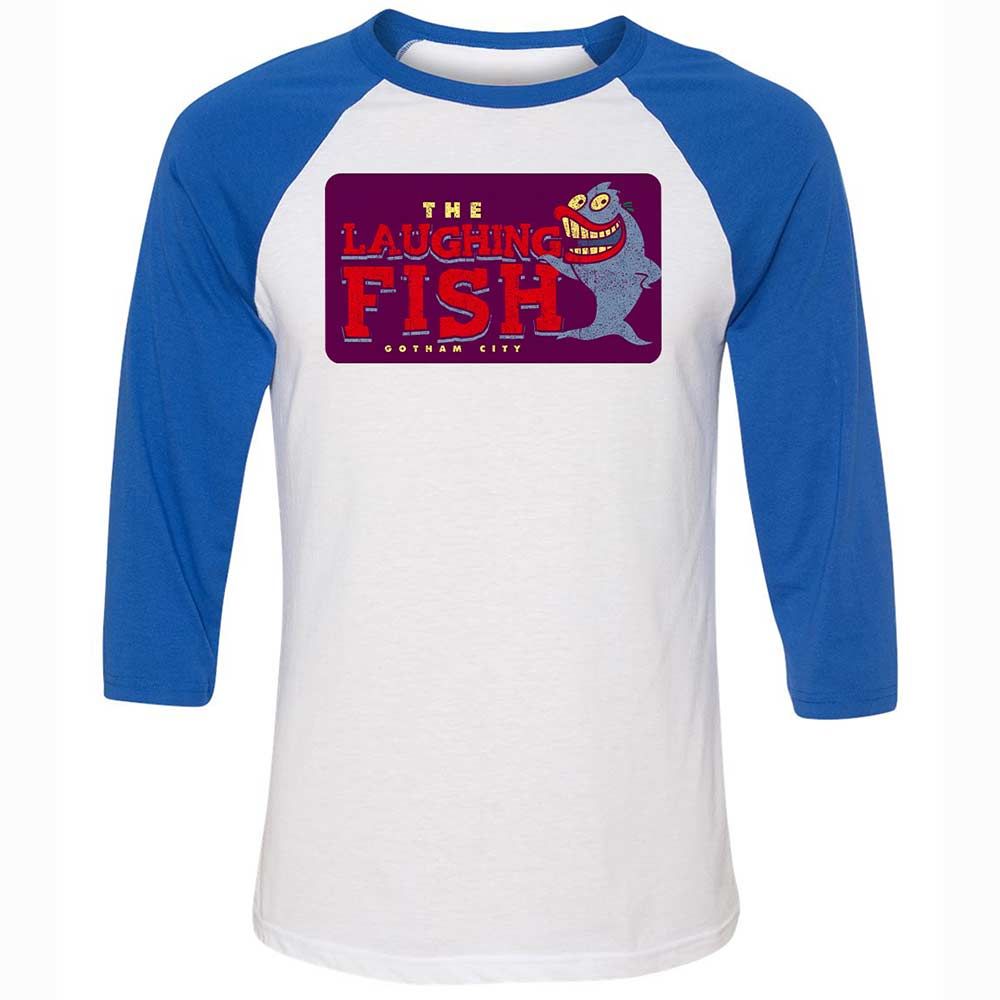 Unisex 3/4 Baseball Tee - CYB1YUKD - White/True Royal - 10