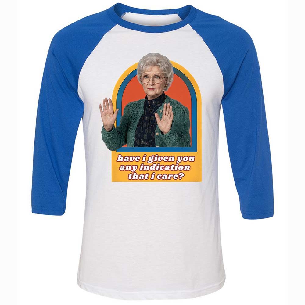Unisex 3/4 Baseball Tee - UWNYL5PB - White/True Royal - 10