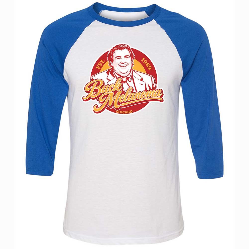 Unisex 3/4 Baseball Tee - KXPFMCRP - White/True Royal - 10