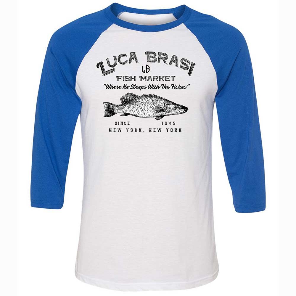 Unisex 3/4 Baseball Tee - 2UKKJMHH - White/True Royal - 10