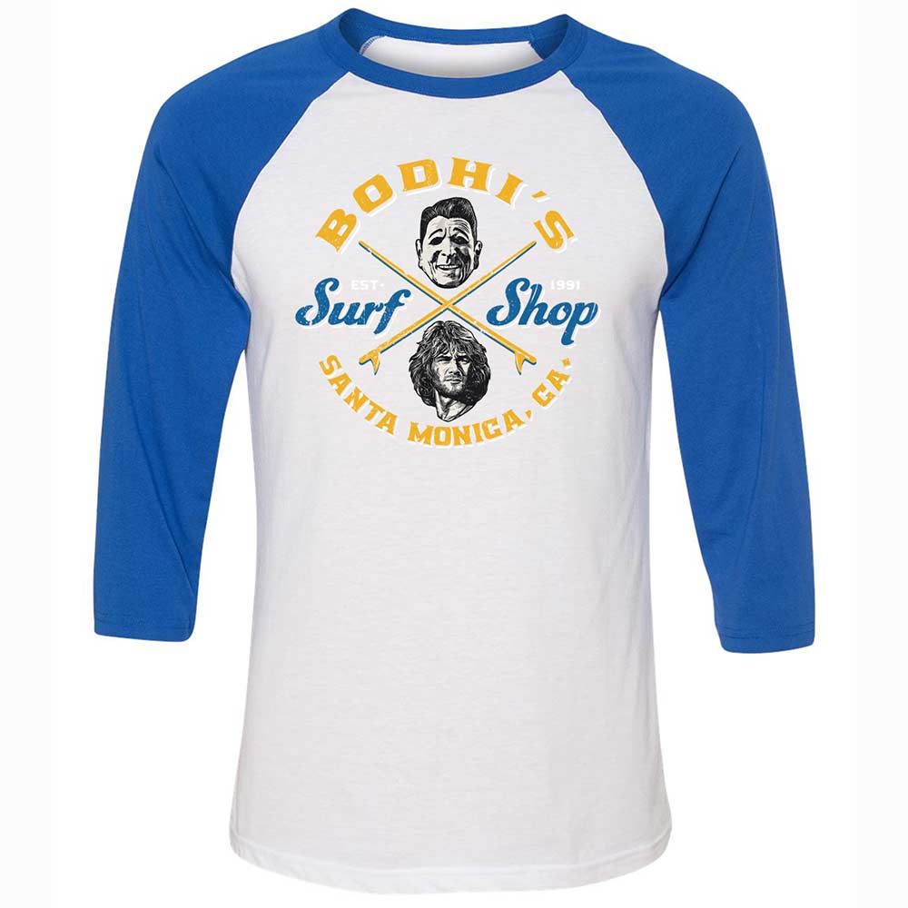 Unisex 3/4 Baseball Tee - 9TD2VPBW - White/True Royal - 10
