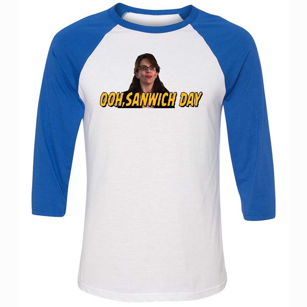 Unisex 3/4 Baseball Tee - YCZM9LPY - White/True Royal - 10