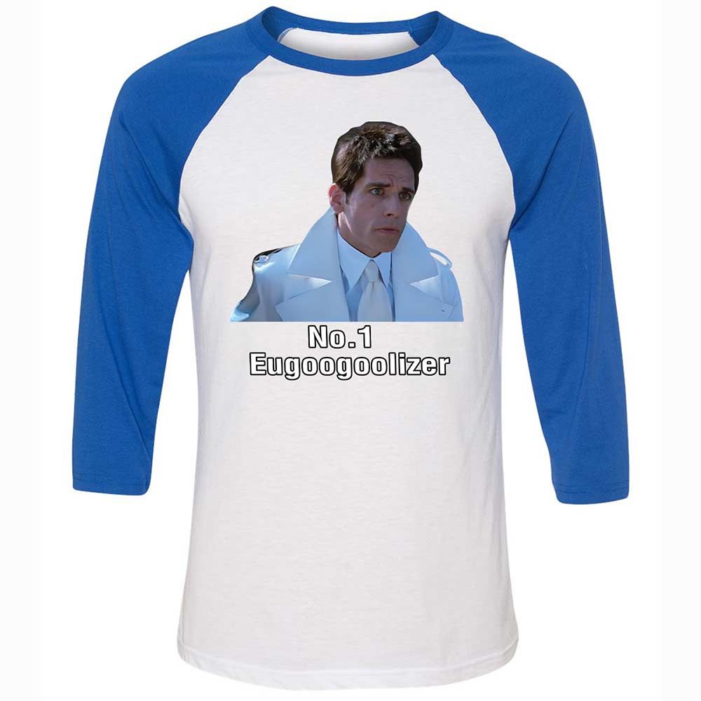Unisex 3/4 Baseball Tee - N1RJ95JZ - White/True Royal - 10