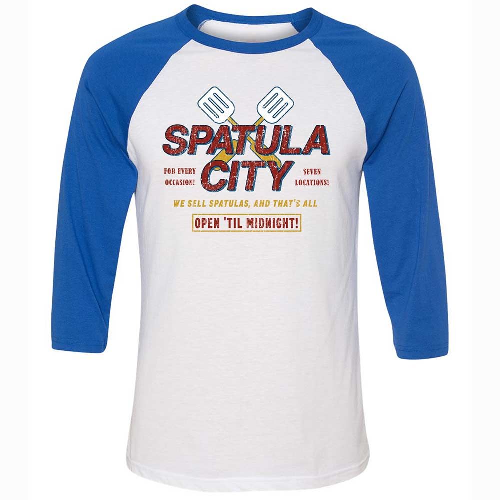 Unisex 3/4 Baseball Tee - STPL2X33 - White/True Royal - 10