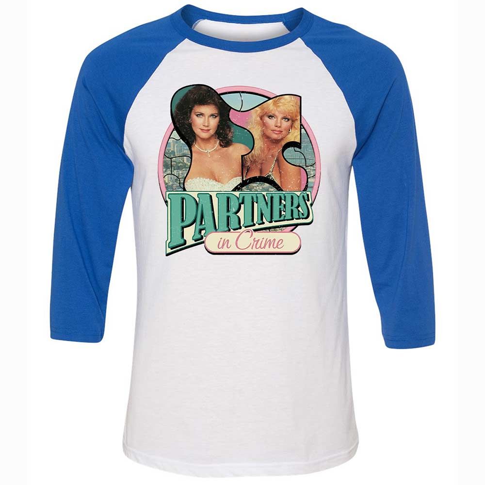 Unisex 3/4 Baseball Tee - 4DV2UWXM - White/True Royal - 10