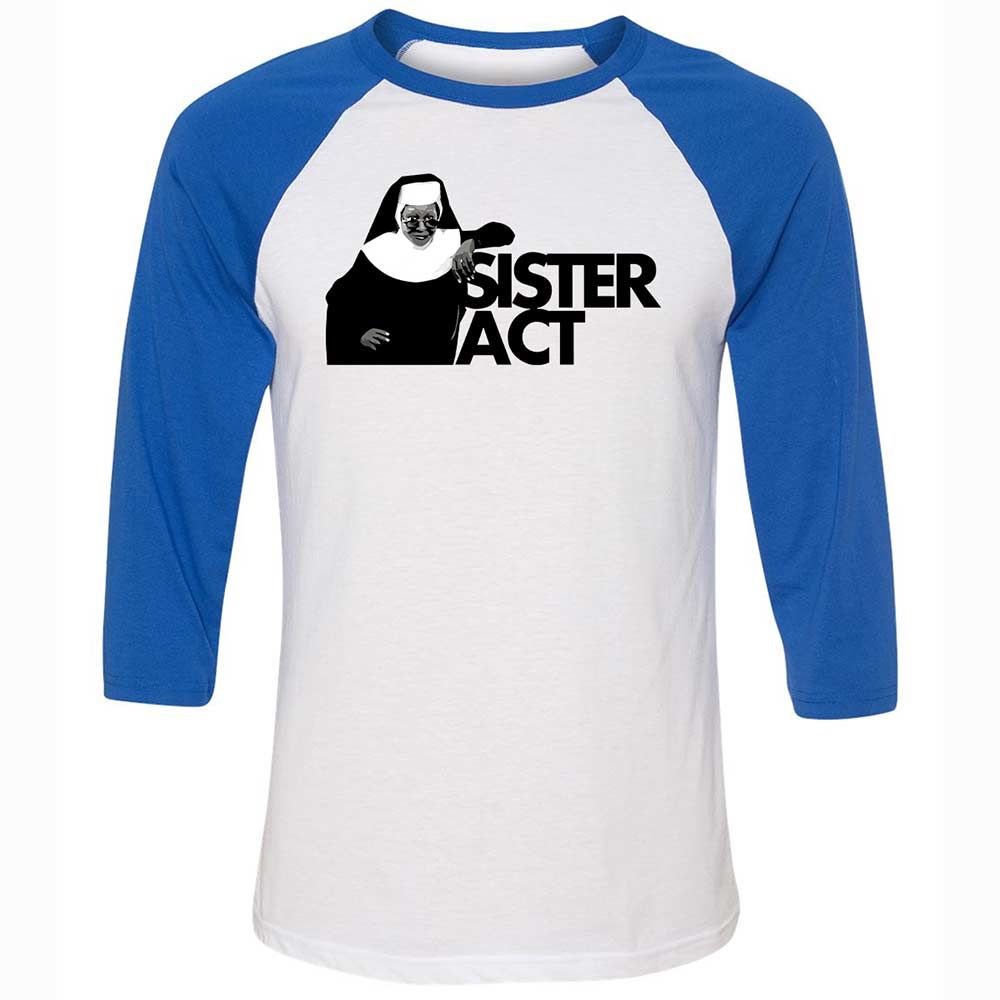 Unisex 3/4 Baseball Tee - BU32TJUS - White/True Royal - 10