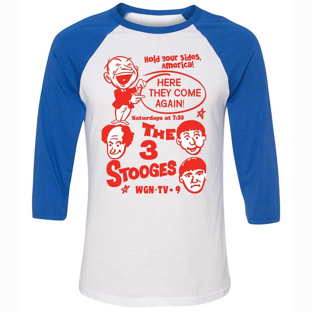 The 3 Stooges - White/True Royal - 10