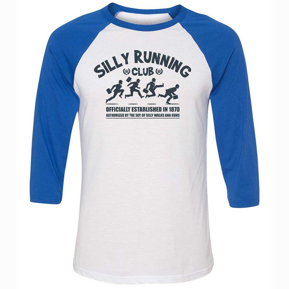 Unisex 3/4 Baseball Tee - UEPZ54AP - White/True Royal - 10