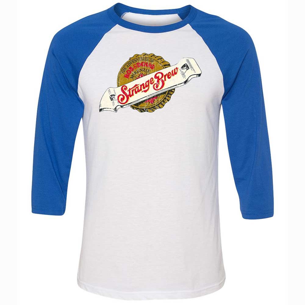 Unisex 3/4 Baseball Tee - 6RFZ4GEU - White/True Royal - 10