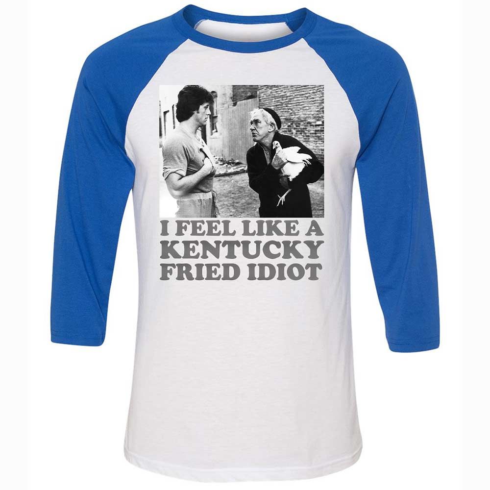 Unisex 3/4 Baseball Tee - FCRSN2D1 - White/True Royal - 10