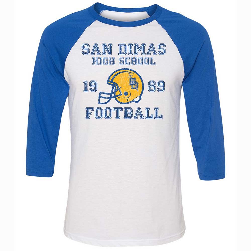 High School Football - White/True Royal - 10