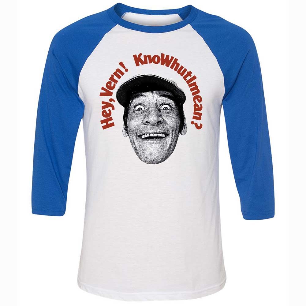 Unisex 3/4 Baseball Tee - XXH5D2YU - White/True Royal - 10