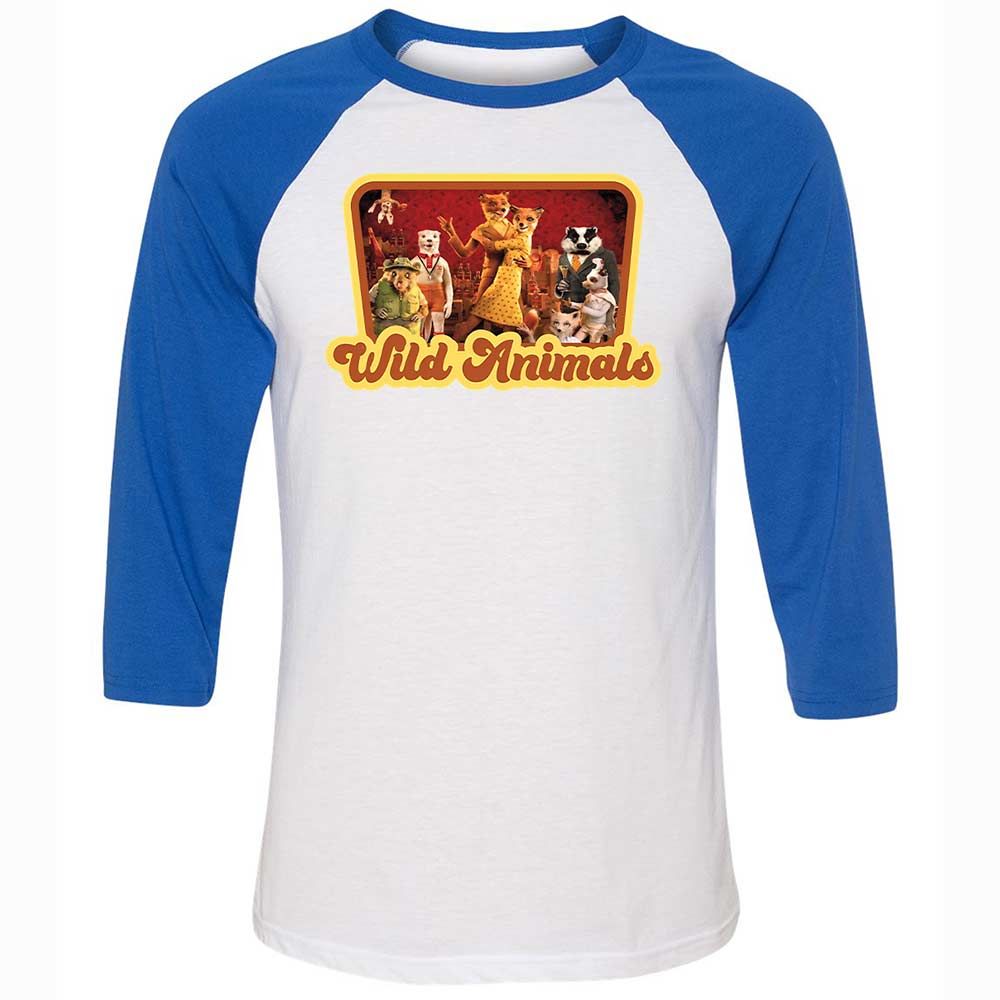 Wild Animals - White/True Royal - 10