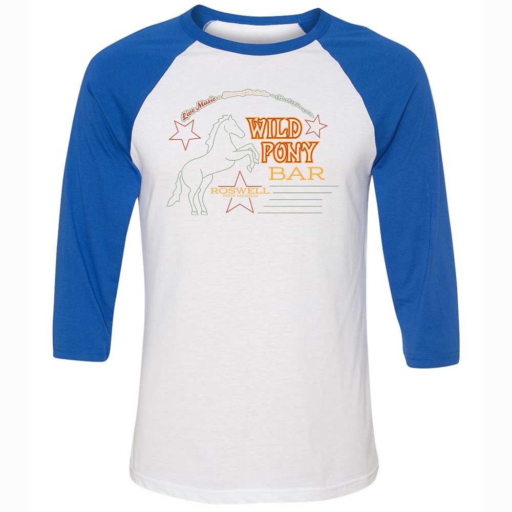 Wild Pony Bar - White/True Royal - 10