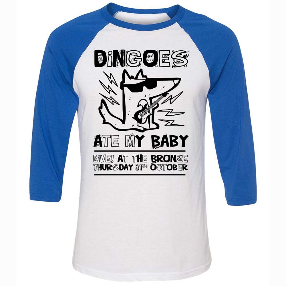 Dingoes Ate My Baby - White/True Royal - 10