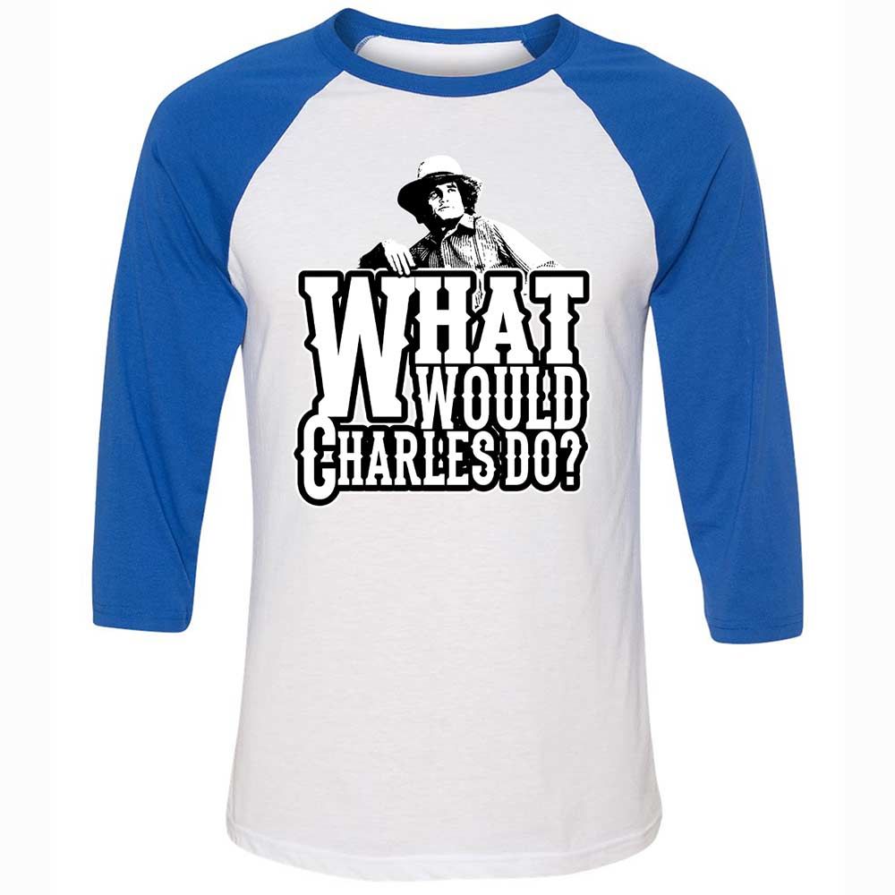 What Would Charles Do? - White/True Royal - 10