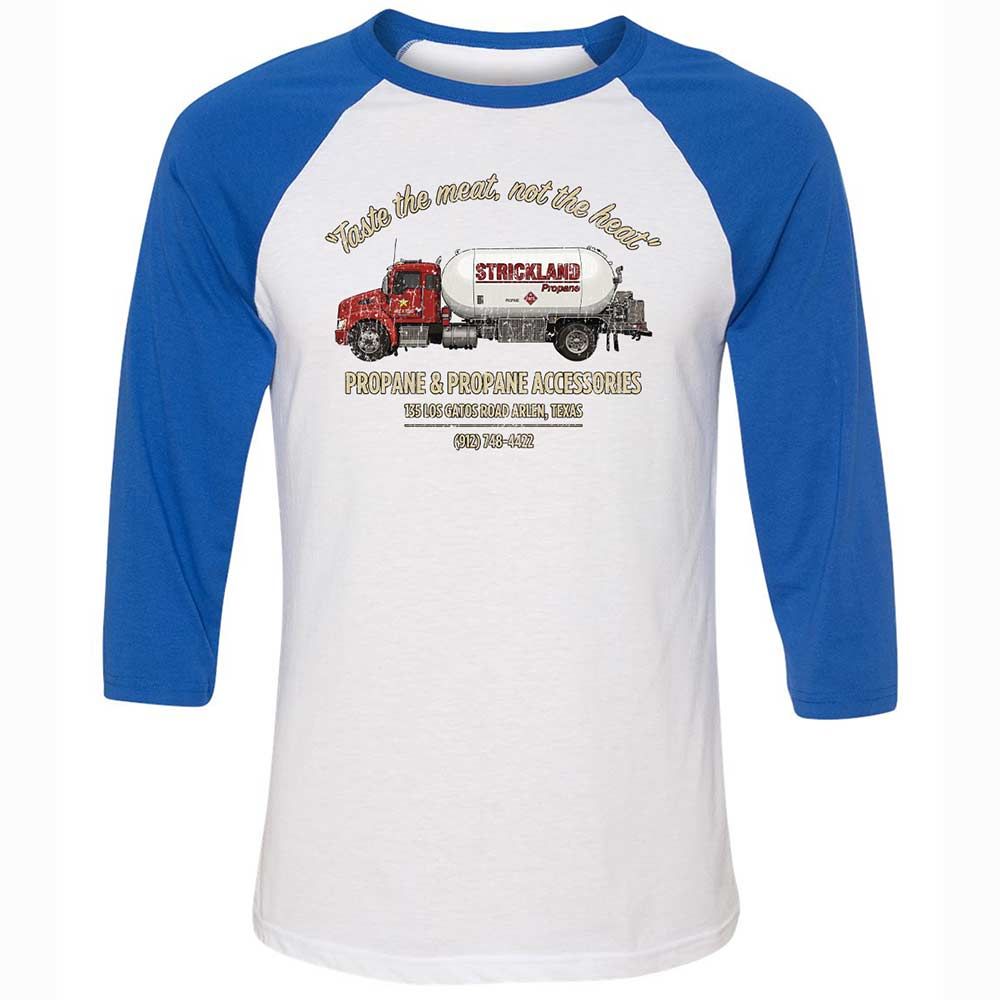 Unisex 3/4 Baseball Tee - FW3H6PXV - White/True Royal - 10