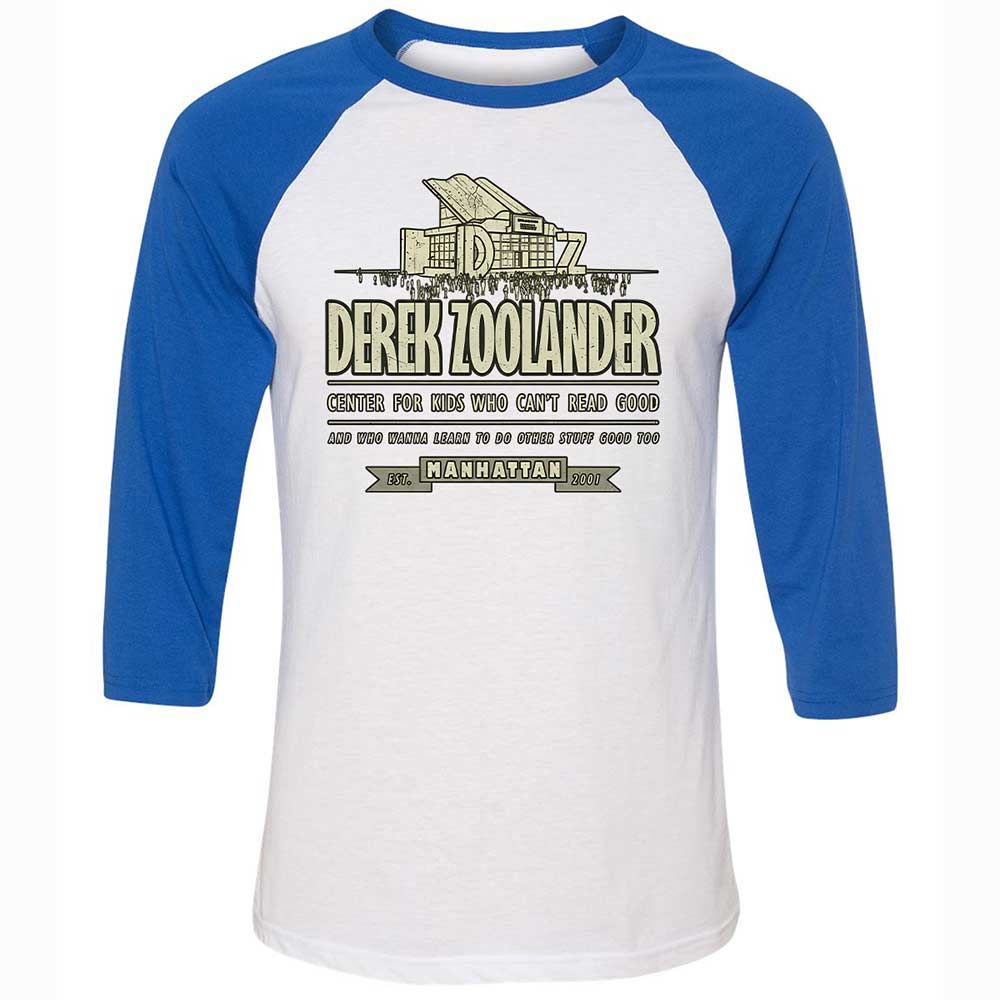 Unisex 3/4 Baseball Tee - WCTXS1GG - White/True Royal - 10